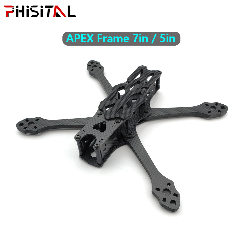 Drone Tech Rc - Kit Rangka Quadcopter Serat Karbon APEX