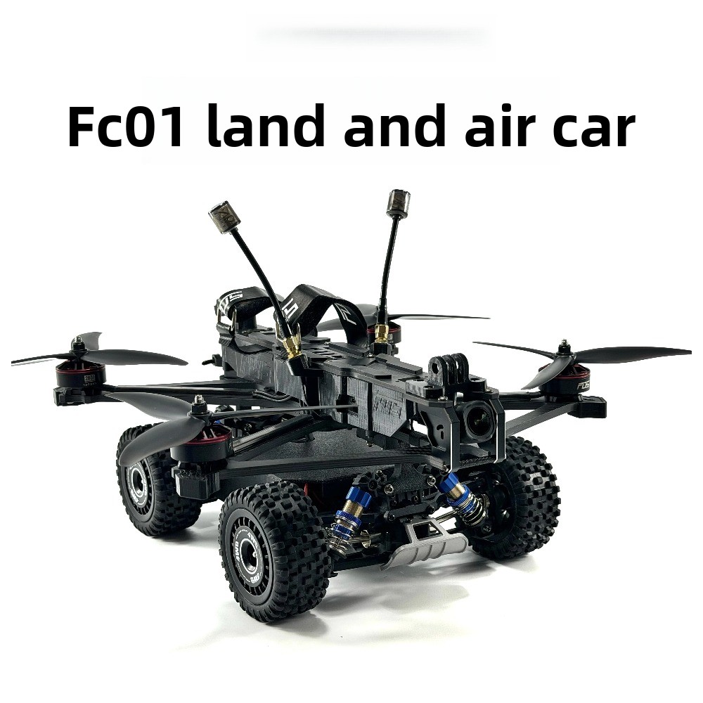 Drone Rc Car Hybrid - Mobil Drone FPV 7 Inci yang