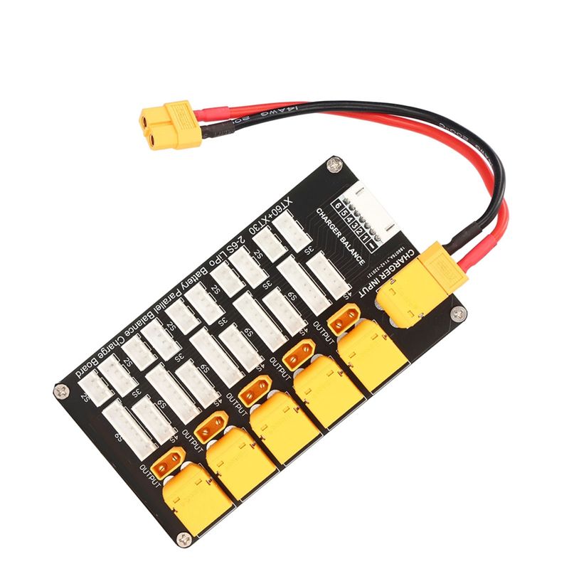 Lipo Parallel Charging Board - Papan Pengisi Daya Baterai Lipo Paralel