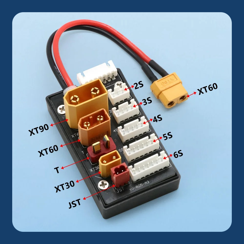 Papan Pengisian Paralel Batera - Lipo Parallel Charging Board ulasan dan harga