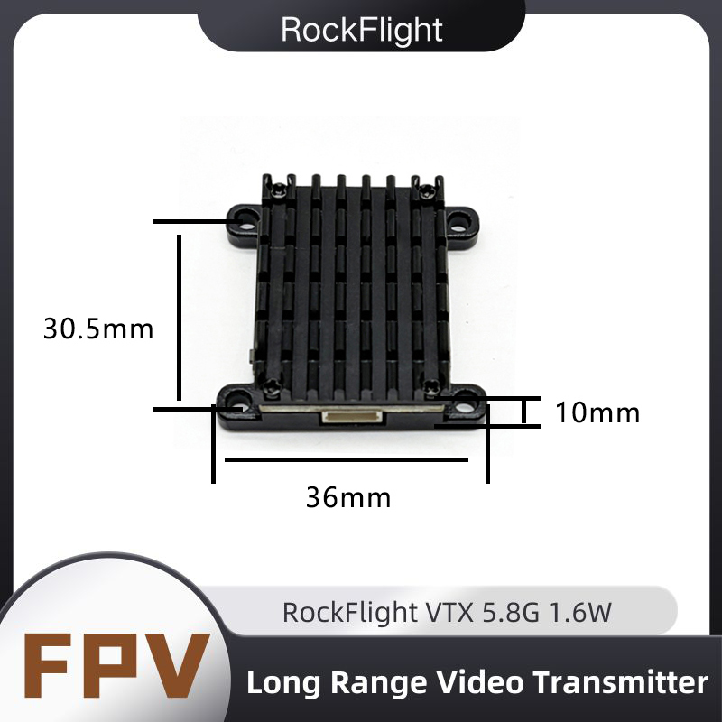 RockFlight TX663 VTX 5.8G 48CH - Drone Rc Fpv ulasan dan harga