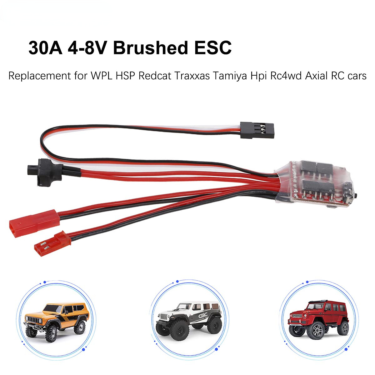 Mobil RC Mini 30A Brushed ESC  - Rc Boat ulasan dan harga