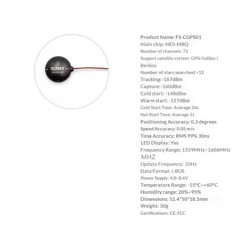 Flysky FS-G11P GPS FS-CGPS01 7 - Rc Boat ulasan dan harga