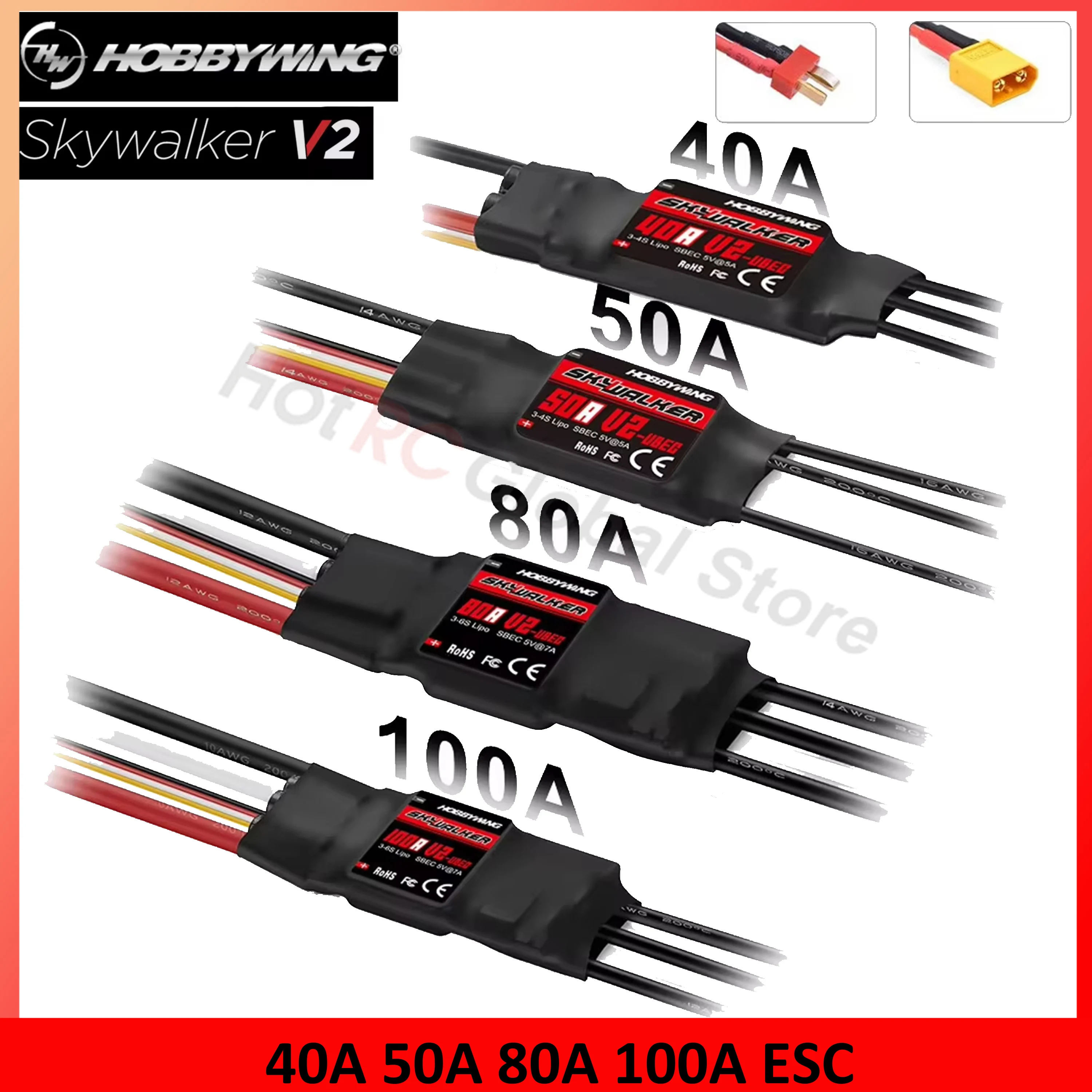 HOBBYWING Skywalker seri V2, k - Drone Rc Jet ulasan dan harga