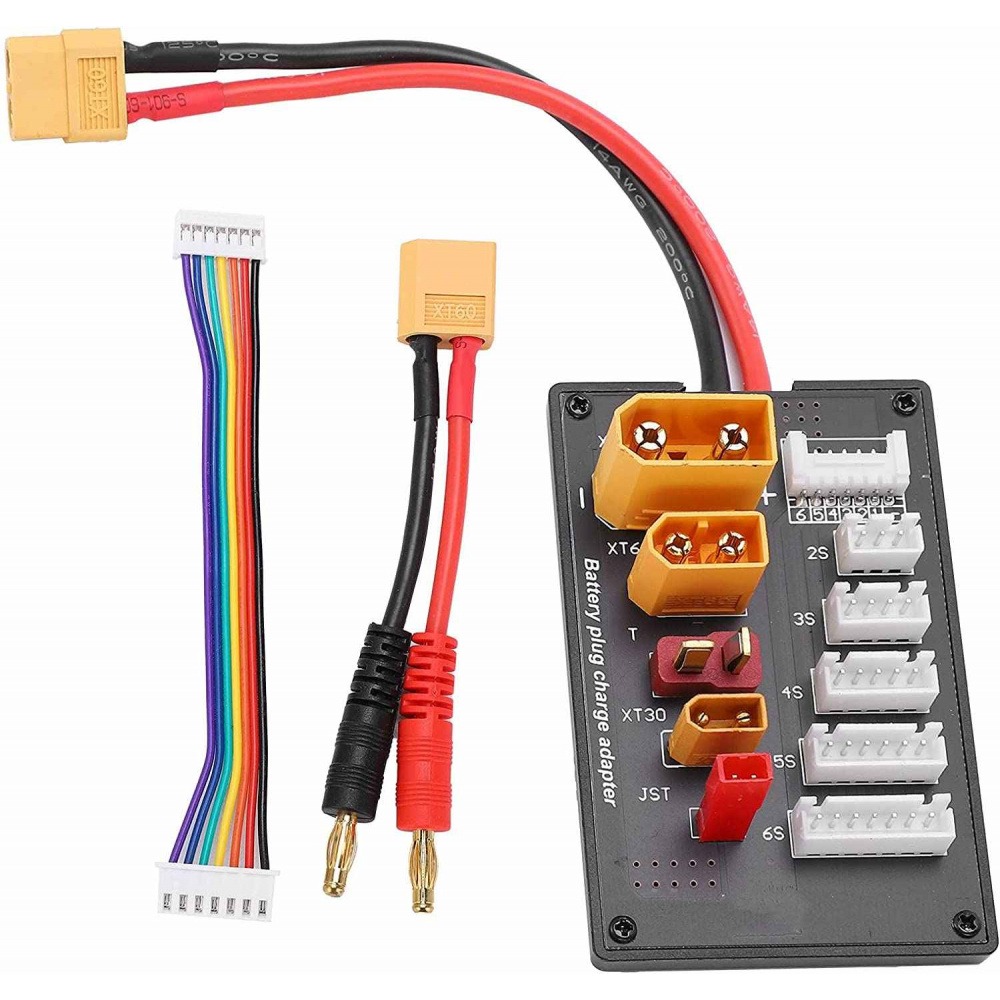 XT30 XT60 XT90 JST T Konektor  - Lipo Parallel Charging Board ulasan dan harga