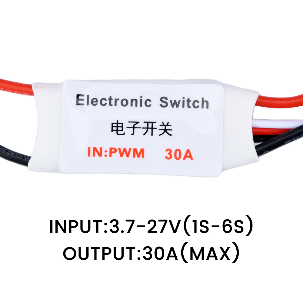 3.7-27V 30A Saklar Elektronik  - Drone Rc Signal ulasan dan harga
