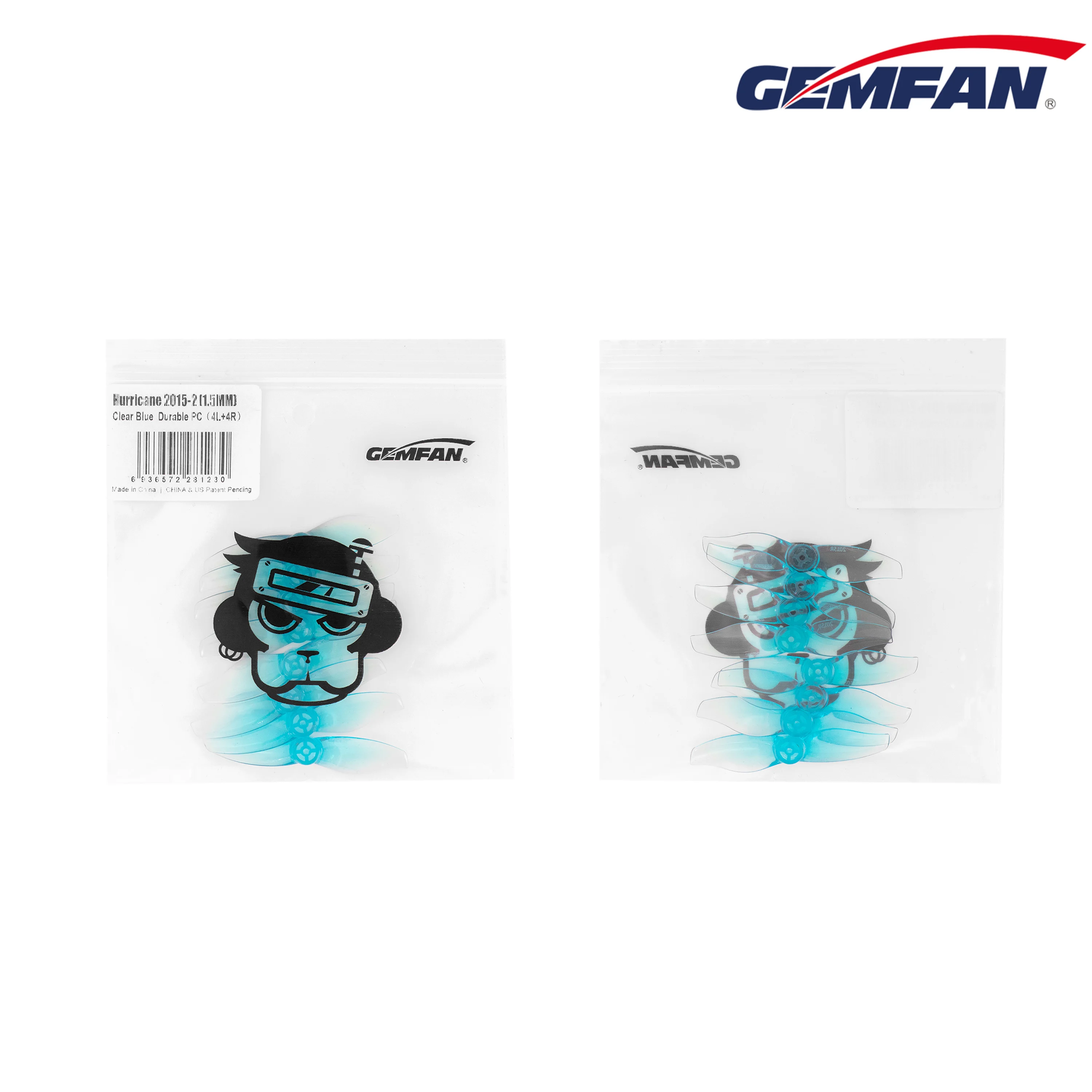 BARU 4 Pasang GEMFAN 2015 Hurr - Drone Rc2 ulasan dan harga