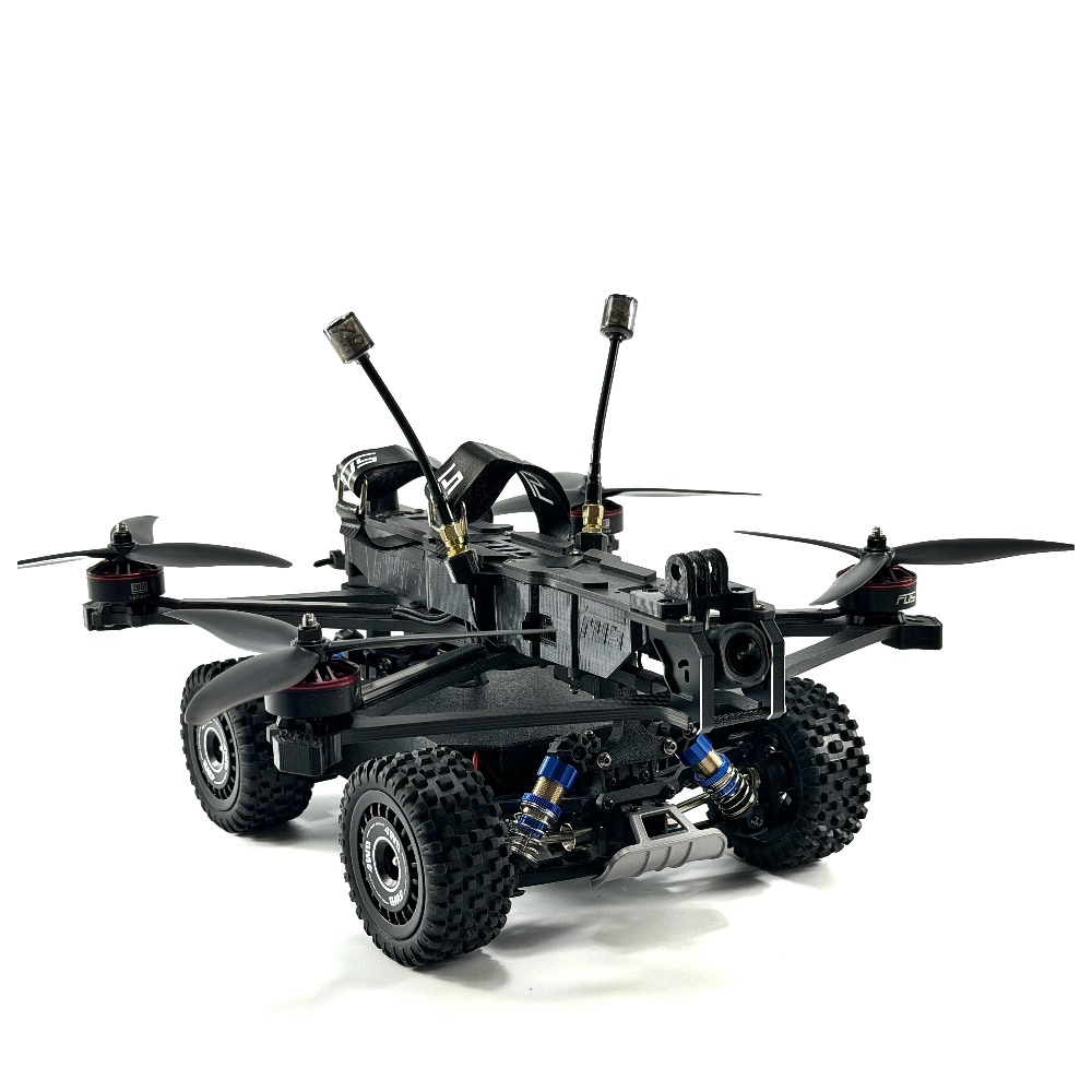 Mobil Drone FPV 7 Inci yang Da - Drone Rc Car Hybrid ulasan dan harga