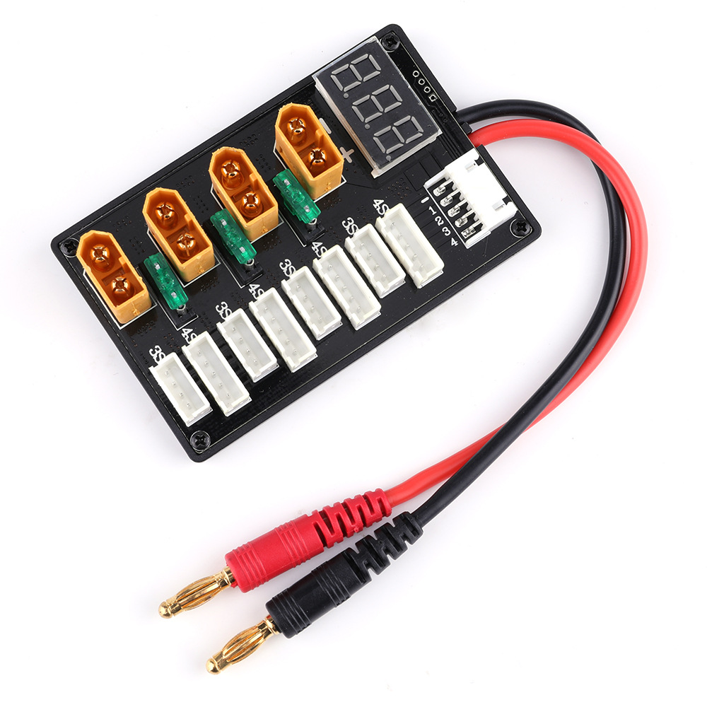 XT60 Plug 3S 4S Lipo Baterai P - Lipo Parallel Charging Board ulasan dan harga