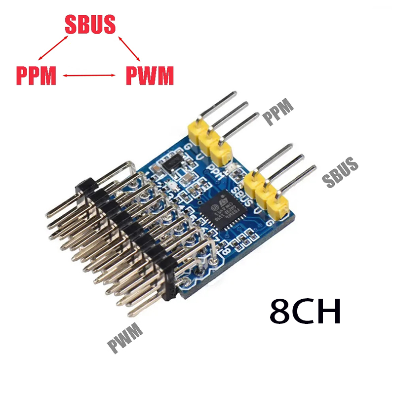 8CH PWM PPM SBUS Konverter Mod - Drone Rc Signal ulasan dan harga