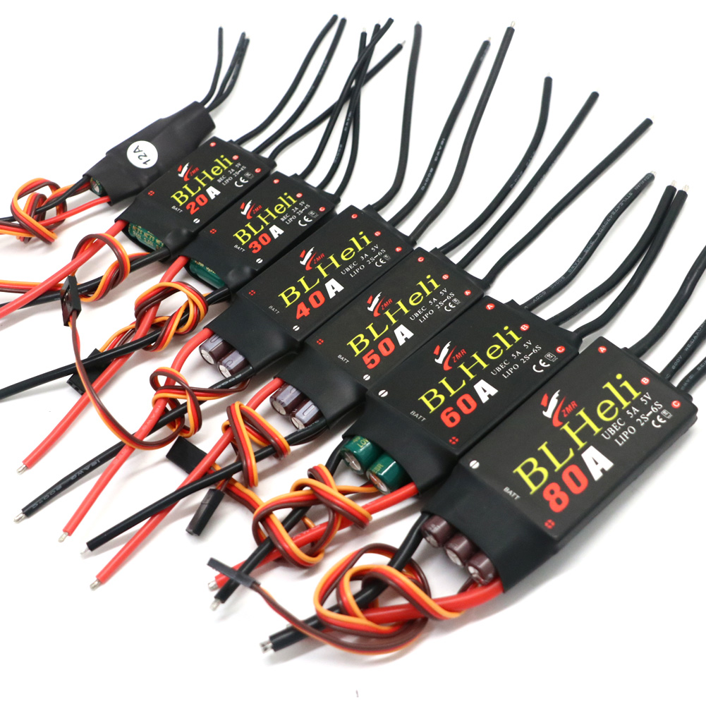 BLHeli Tanpa Sikat ESC 80A 12A - Drone Rc Fpv ulasan dan harga