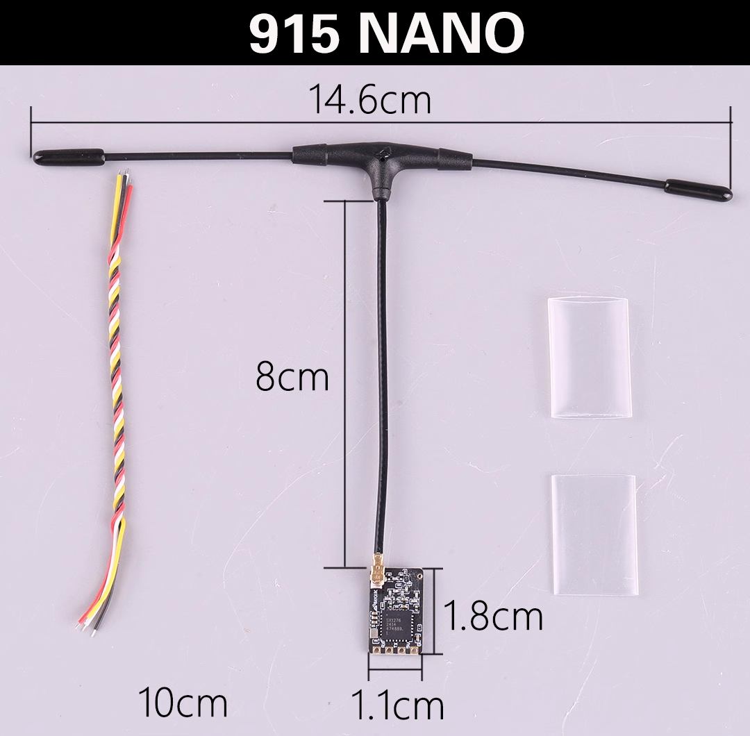 Penerima BAYCK ELRS 915 Nano E - Drone Tech Rc ulasan dan harga